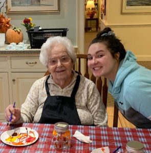 art w/mary, thanksgiving candles